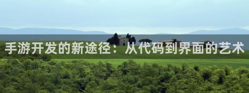 安信13娱乐官网入口：手游开发的新途径：从代码到界面的艺术